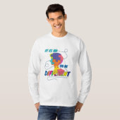 自閉症啓発ティー | Adhdシャツ |自閉症ギフト Tシャツ (正面フル)
