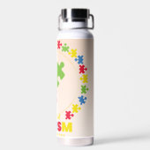 自閉症啓発デー ウォーターボトル (背面)