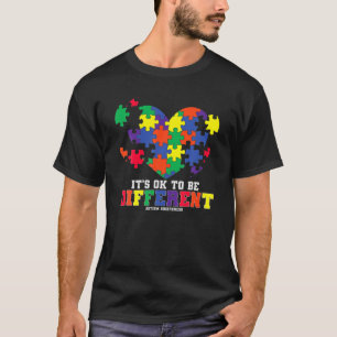 自閉症啓発ママのための自閉症の子供をサポートパパ Tシャツ
