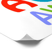 自閉症啓発リボン ポスター (角)