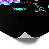 自閉症啓発女性ママ先生チョ ポスター (角)