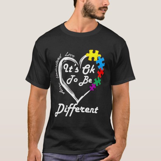 自閉症啓発日 Tシャツ (正面)