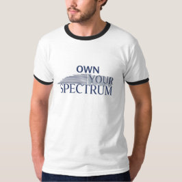 自閉症啓発月間 ブルーのデザイン Tシャツ