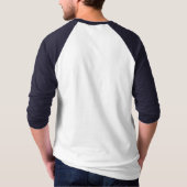 自閉症啓発月間 ブルーデザイン Tシャツ (裏面)