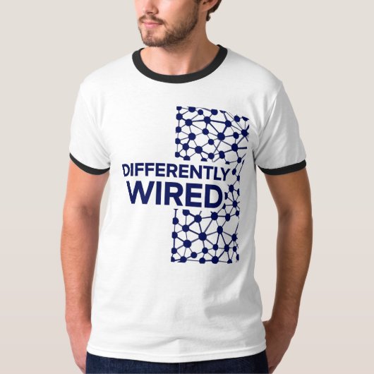 自閉症啓発月間 ブルー Tシャツ (正面)