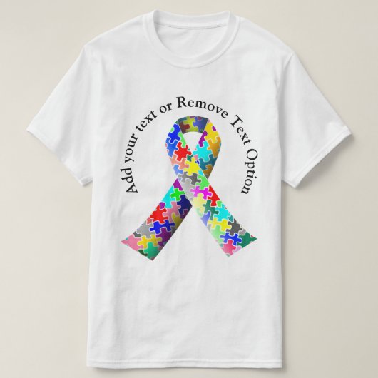自閉症啓発月間 Tシャツ (デザイン正面)