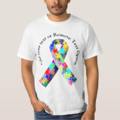 自閉症啓発月間 Tシャツ (正面)