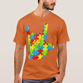 自閉症啓発月4 Tシャツ