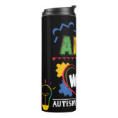 自閉症啓発月 タンブラー (回転左)