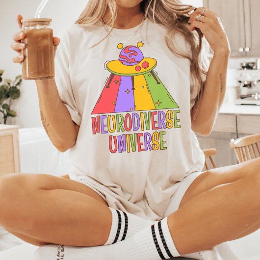 自閉症啓発月 |神経多様性宇宙 Tシャツ