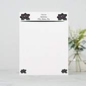 自閉症啓発片頭文字 レターヘッド (スタンド正面)