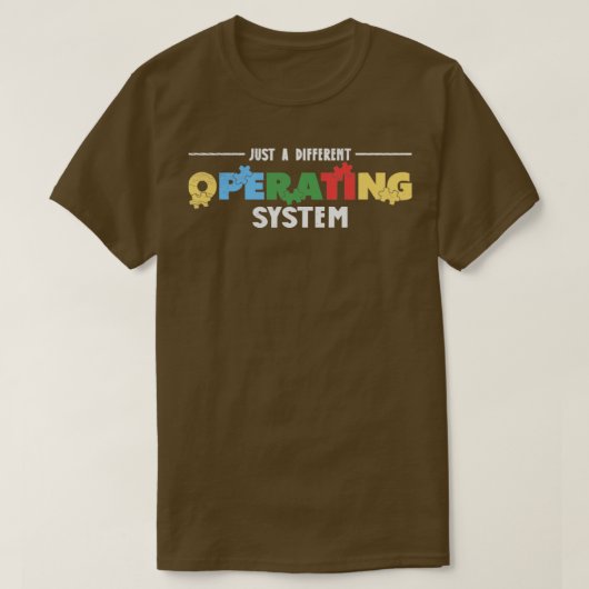 自閉症啓発神経多様性自閉症5 Tシャツ (デザイン正面)