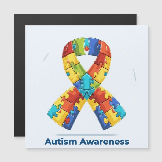 自閉症啓発 (正面/裏面)