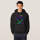 自閉症啓発4月2日 パーカ (正面フル)