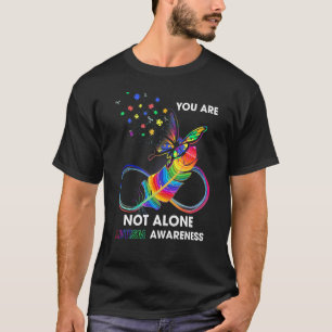 自閉症啓発 あなたはひとりじゃない 自閉症啓発 Tシャツ