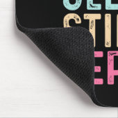 自閉症啓発 キッズ レディース Eat Sleep Stim Repeat マウスパッド (コーナー)