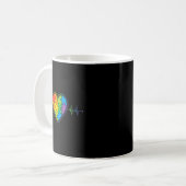 自閉症啓発 コーヒーマグカップ (正面左)