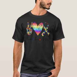 自閉症啓発 ポップイットおもちゃ Autism Tシャツ