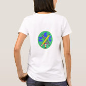 自閉症啓発 リトルブラザーTシャツ Tシャツ (裏面)