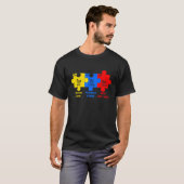 自閉症啓発 化学元素 Tシャツ (正面フル)