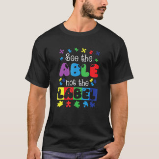 自閉症啓発 自閉症の子供をサポート ママとパパのための  Tシャツ
