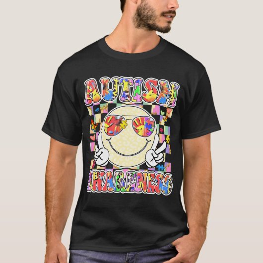 自閉症啓発 (5 Tシャツ (正面)