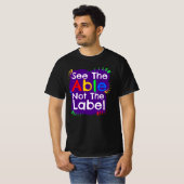 自閉症啓発 Tシャツ (正面フル)