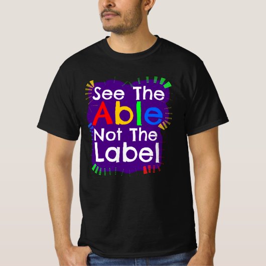 自閉症啓発 Tシャツ (正面)