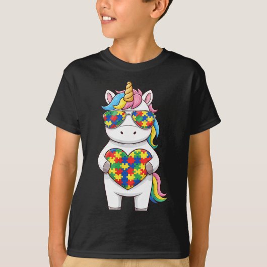 自閉症啓発 Tシャツ (正面)