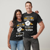 自閉症孫自閉症啓発男性女性グランパ Tシャツ (ユニセックス)