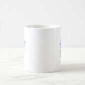 自閉症定義自閉症啓発受賞贈物 コーヒーマグカップ (中央)