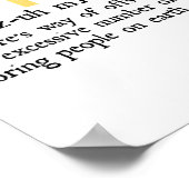 自閉症定義自閉症啓発受賞贈物 ポスター (角)