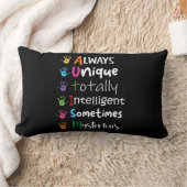 自閉症対応やさしさシャツ常ユニーク藤太 ランバークッション (ブランケット)