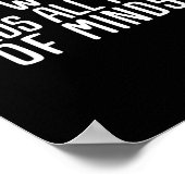 自閉症意識あらゆる種類の心の自閉症 ポスター (角)