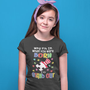 自閉症意識がインスピレーションを引き出す Tシャツ