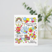 自閉症意識がダイバーシティニューロを受け入れる シーズンカード (スタンド正面)