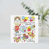 自閉症意識がダイバーシティニューロを受け入れる 招待状 (スタンド正面)