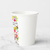 自閉症意識がダイバーシティニューロを受け入れる 紙コップ (左)