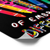 自閉症意識が違いを受け入れるSの100日 ポスター (角)