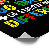 自閉症意識が違いを受け入れるSの100日 ポスター (角)