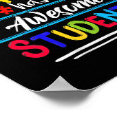 自閉症意識この先生は学生素晴らしだ ポスター (角)