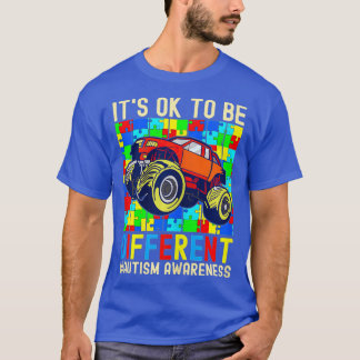 自閉症意識のモンスター違うTでいい Tシャツ