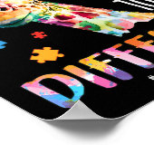 自閉症意識の女性はOk違うだ ポスター (角)