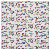 自閉症意識の希望と想像 ファブリック (見本)