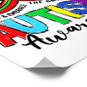 自閉症意識の強さとハートが私たちを分離2 ポスター (角)