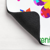 自閉症意識の花 マウスパッド (コーナー)