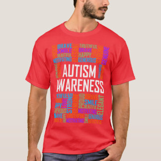 自閉症意識の言葉 Tシャツ
