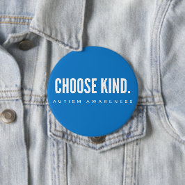 自閉症意識の選択kind blueボタン 缶バッジ