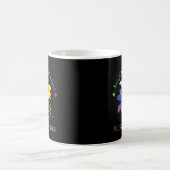 自閉症意識ひまわり受け入れ理解の愛 コーヒーマグカップ (中央)