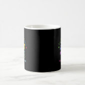 自閉症意識ひまわり受け入れ理解の愛 コーヒーマグカップ (中央)